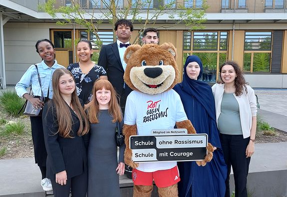 Auszeichnung als „Schule ohne Rassismus – Schule mit Courage“