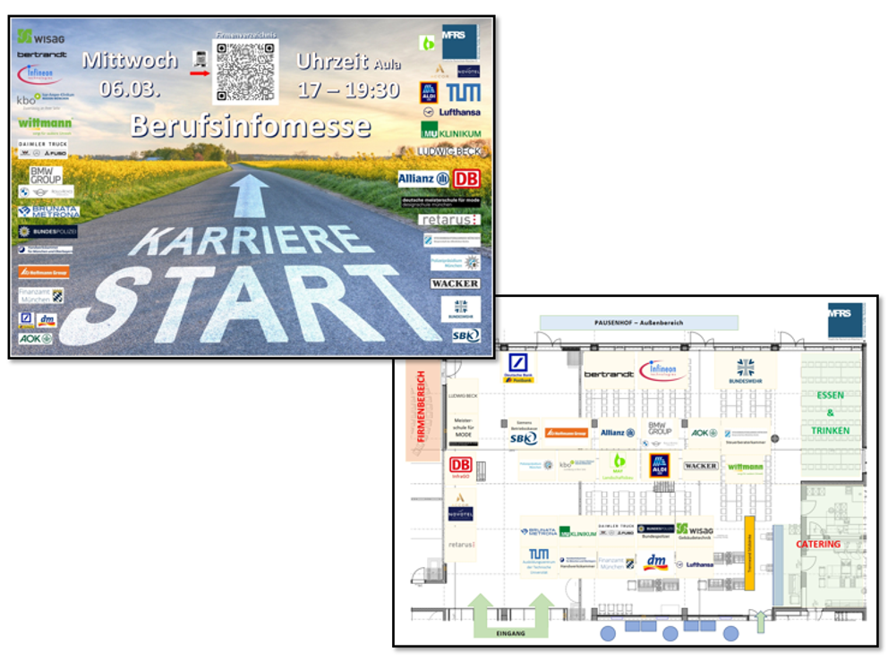 Berufsinfomesse an der Marieluise-Fleißer-Realschule