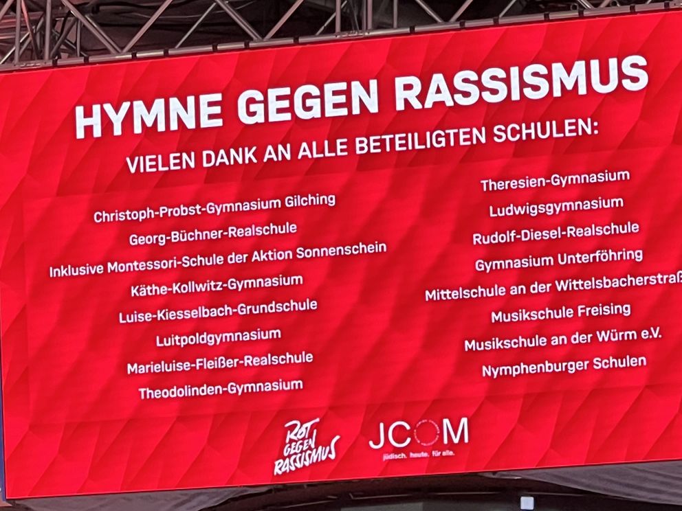 Gemeinsam für Vielfalt: Die MFRS und die Hymne gegen Rassismus